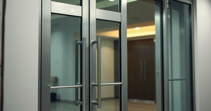 Porta de alumínio com vidro: descubra os benefícios e opções disponíveis Porta de alumínio com vidro: descubra os benefícios e opções disponíveis