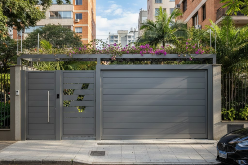 Elegância e Segurança: O Universo dos Portões de Alumínio em São Paulo